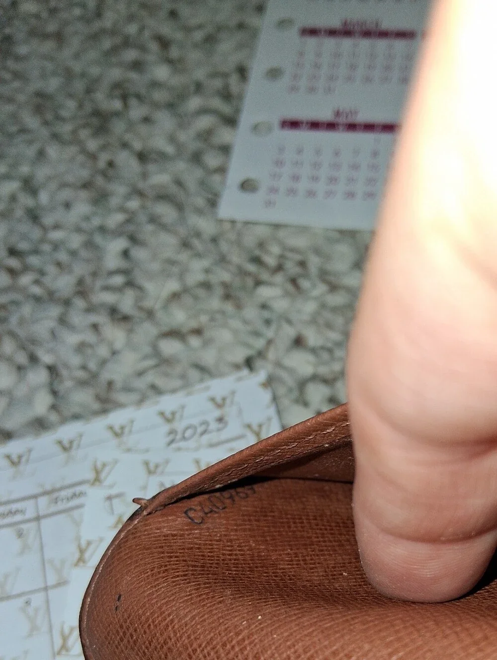 Louis Vuitton Monogram PM Pocket Planner Notebook w/ Accessories
